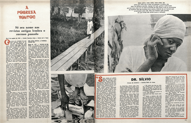 “A pobreza voltou”. Revista O Cruzeiro, 1971. Fonte: Biblioteca Nacional.
