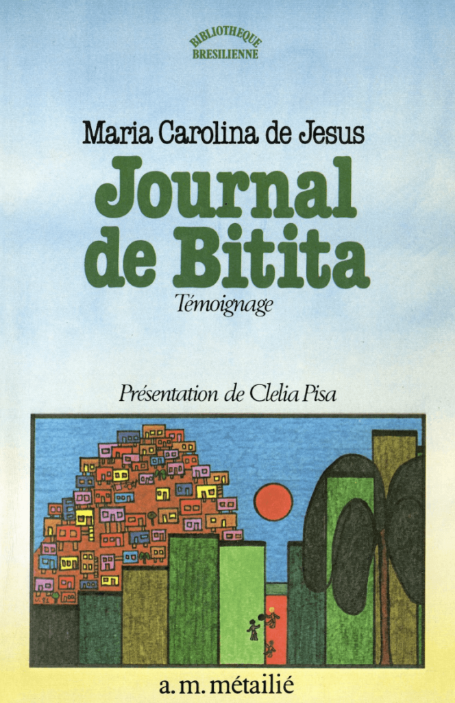Capa Journal de Bitita. Paris: A.M. Métailié,1982. Acervo Instituto Moreira Salles.